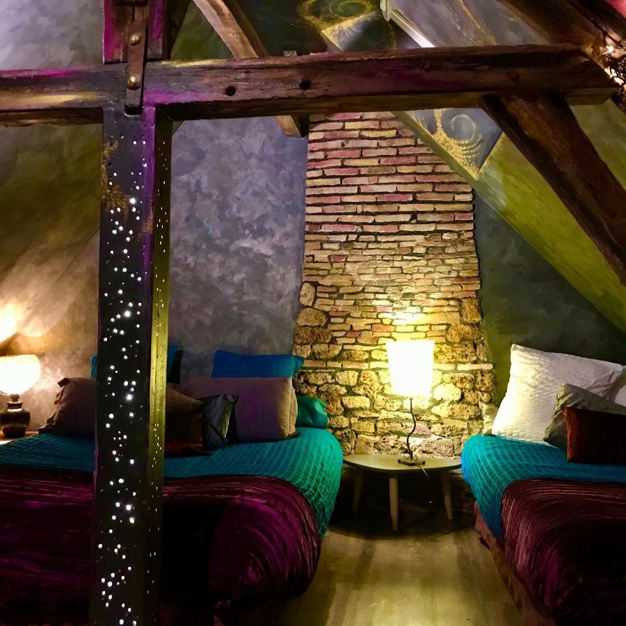 L'Elegance Au Coeur Du Medieval Apartment Provins Bagian luar foto